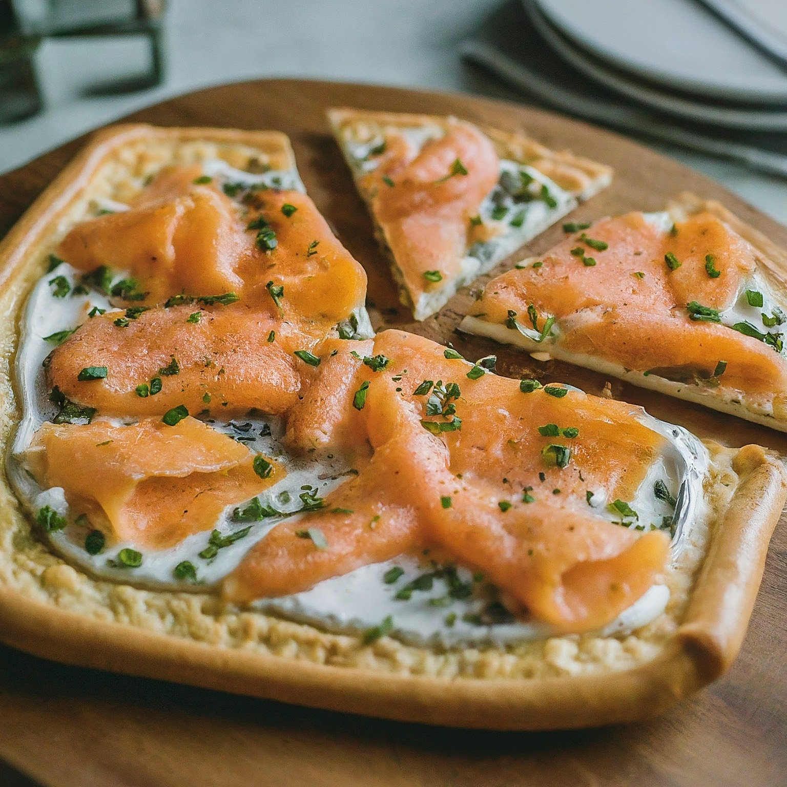 Flammkuchen-mit-Lachs-–-Flammkuchen-mit-Lauch-und-Lachs Flammkuchen mit Lachs – Flammkuchen mit Lauch und Lachs