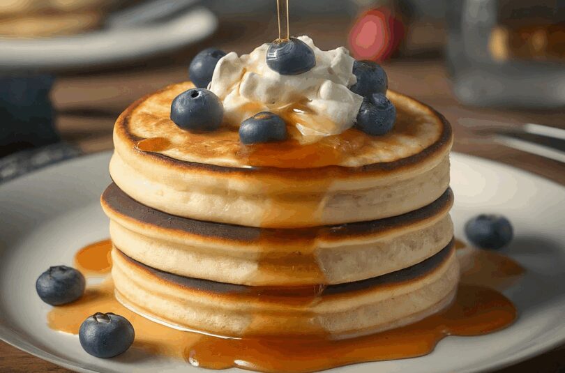 Fluffige-Pancakes-–-Amerikanische-Pancakes Fluffige Pancakes – Amerikanische Pancakes