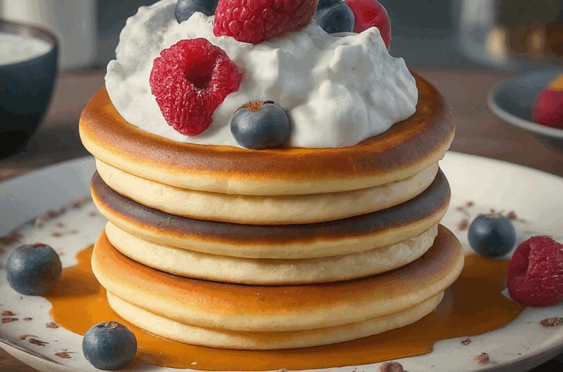 Fluffy Skyr Pancakes