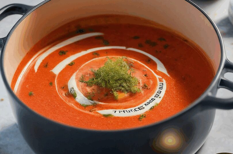Frische-Tomatensuppe Frische Tomatensuppe