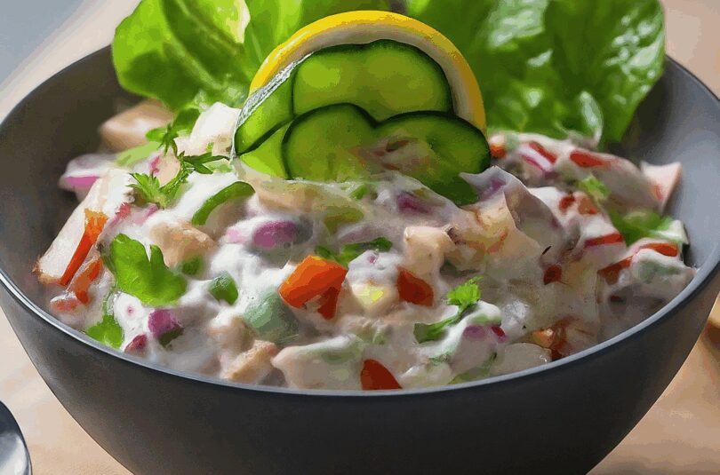 Frischer Takko Salat – Der perfekte Partysnack