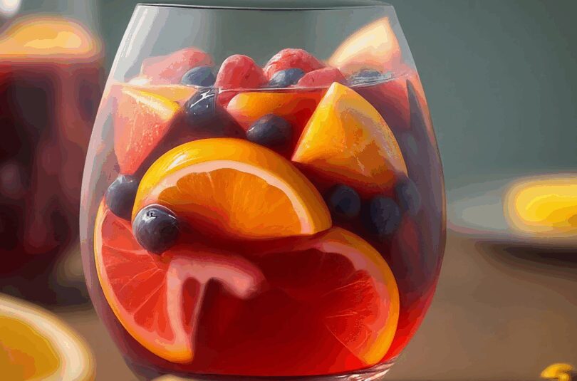 Fruchtig-frische Sangria für den Sommer