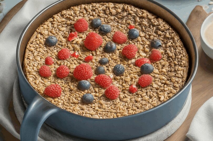 Fruehstueck-Airfryer-–-Baked-Oats-im-Airfryer Frühstück Airfryer – Baked Oats im Airfryer