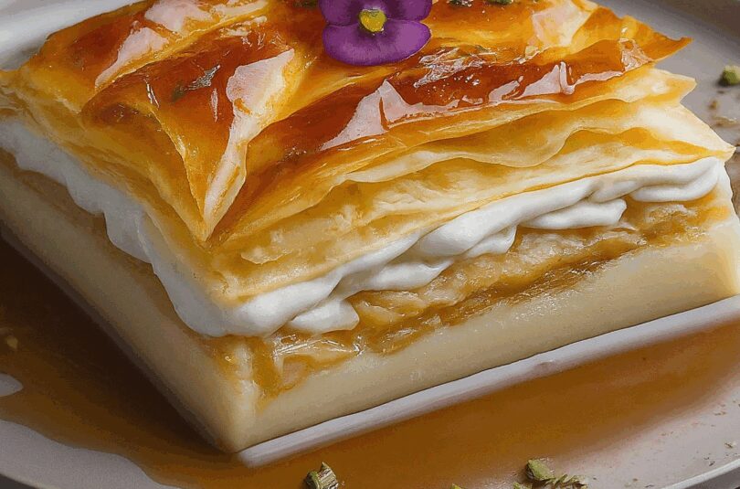 Galaktoboureko – Griechischer Milchkuchen