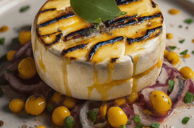 Gegrillter Schafskäse