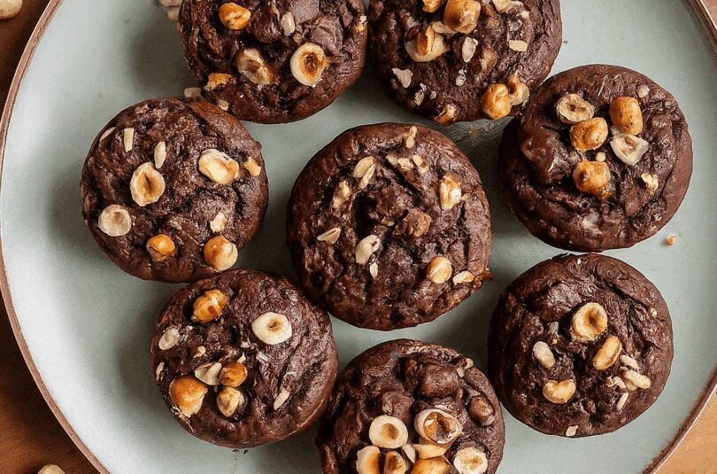 Glutenfreie Schoko Nuss Muffins