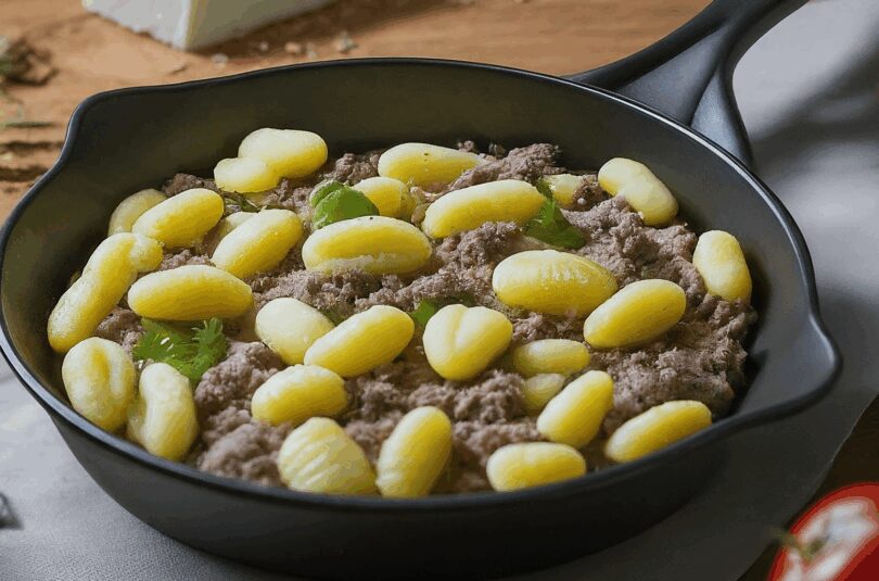 Gnocchi Auflauf Mit Hackfleisch – Italienischer Gnocchiauflauf