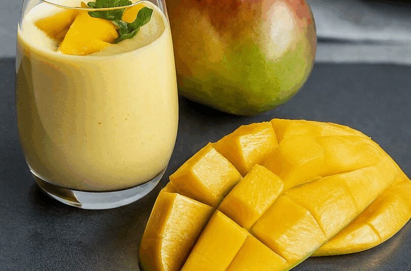 Griechischer Joghurt Mango Lassi