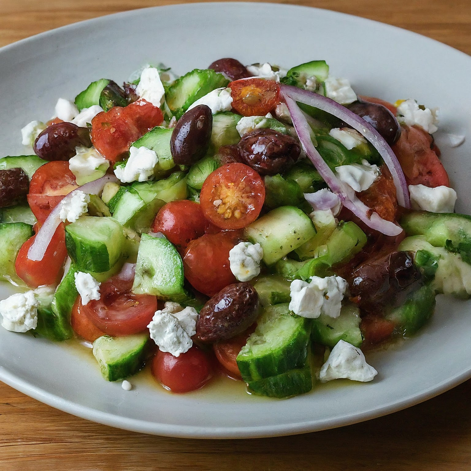 Griechischer-Kritharaki-Salat Griechischer Kritharaki Salat
