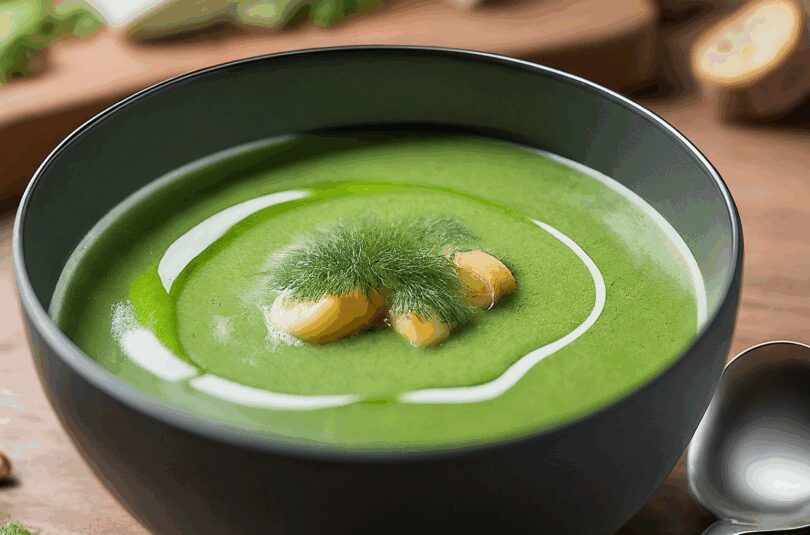 Grüne Erbsensuppe – Cremig und Aromatisch
