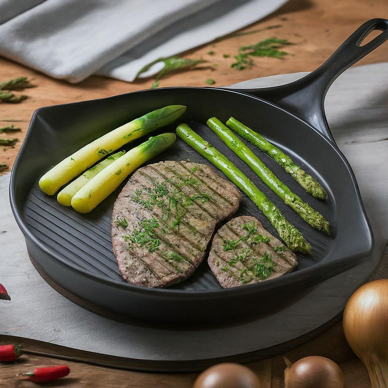 Gruener-Spargel-Hackfleisch-–-Fruehlingspfanne-Hack-und-Gruener-Spargel-als-Grillgenuss Grüner Spargel Hackfleisch – Frühlingspfanne Hack und Grüner Spargel als Grillgenuss