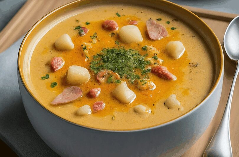 Gurkensuppe Polnisch – Polnische Saure Gurkensuppe