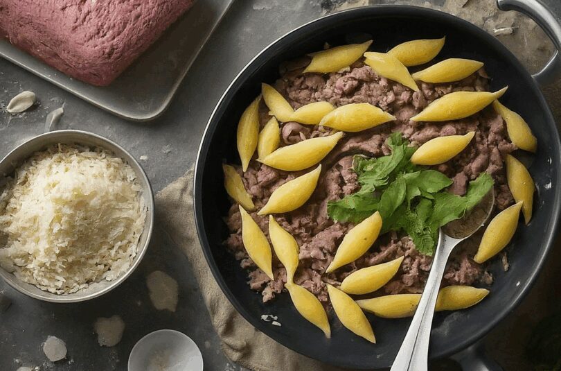 Hackfleisch Nudeln – Nudel Hackfleisch Pfanne