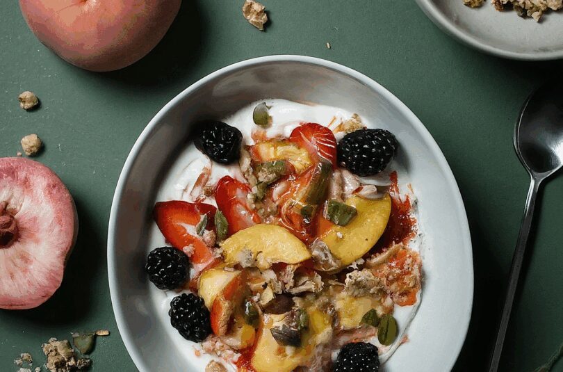 Haferflocken mit Joghurt und Obst – Gesund und Lecker