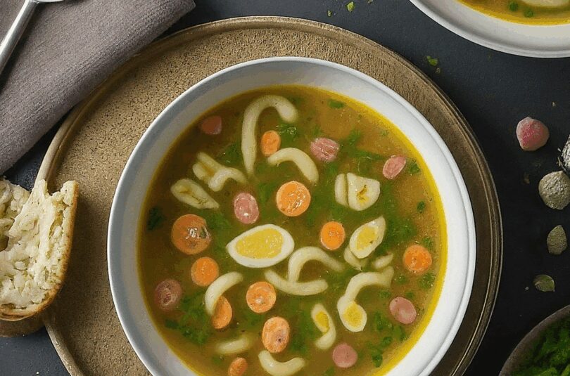 Haferflockensuppe Omas Rezept – Haferflockensuppe