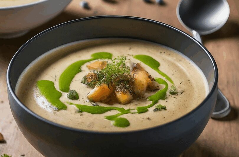 Haferflockensuppe Rezept – Cremige Haferflockensuppe