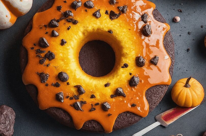 Halloween Zombiegrab Kuchen