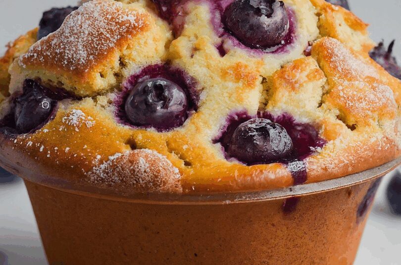 Heidelbeermuffins-Rezept-–-Fluffige-Heidelbeermuffins Heidelbeermuffins Rezept – Fluffige Heidelbeermuffins