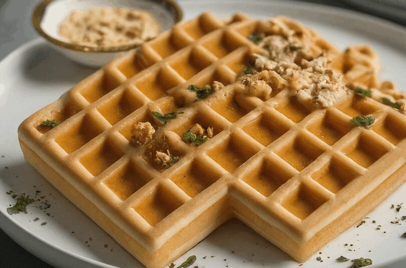 Herzhafte Waffeln