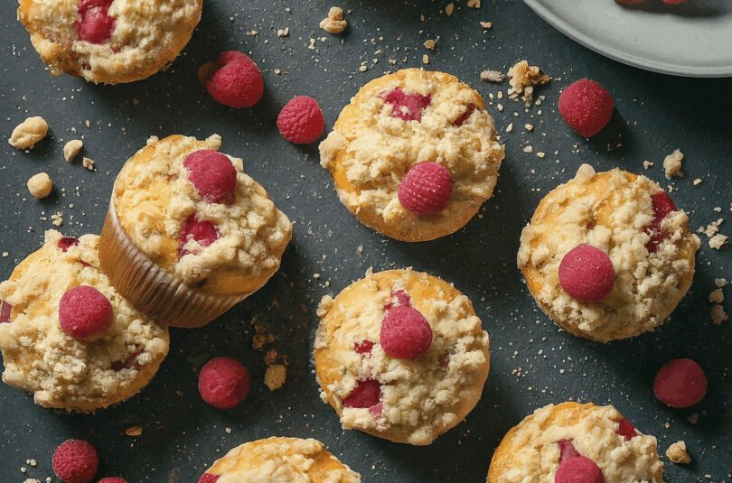Himbeer Muffins – Himbeer Muffins Mit Streuseln