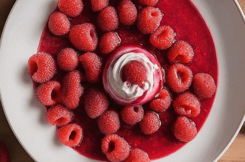 Himbeer Nachtisch – Schnelles Himbeer Dessert