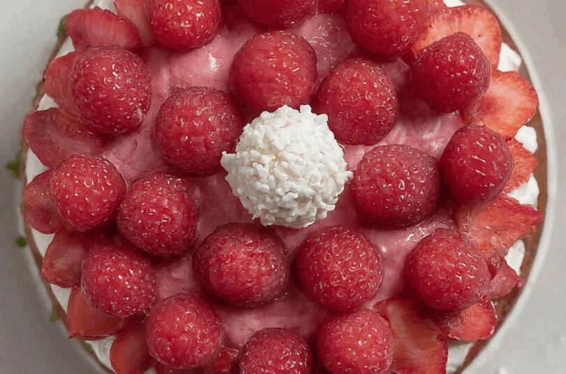 Himbeer Raffaello Torte – Raffaello Himbeer Torte