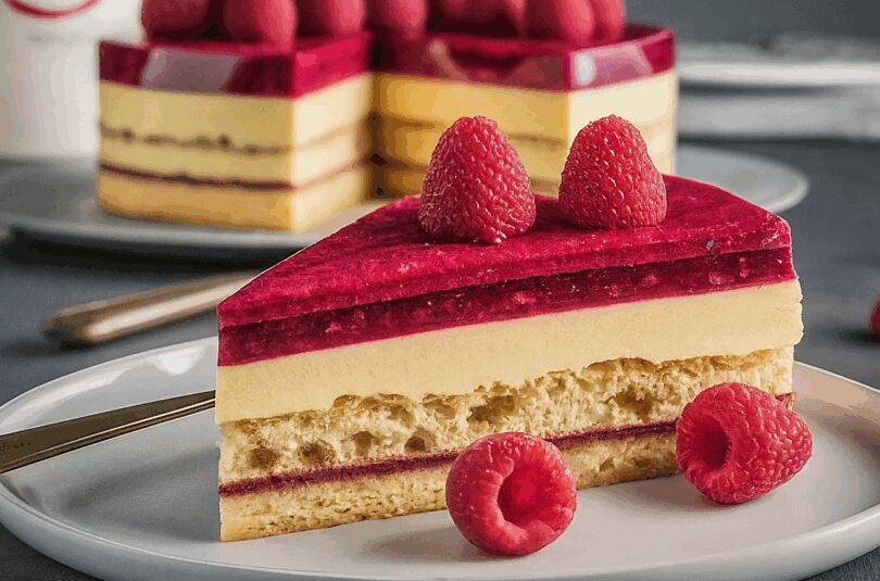 Himbeertorte Rezept Landfrauen – Frische Himbeertorte mit Schmand