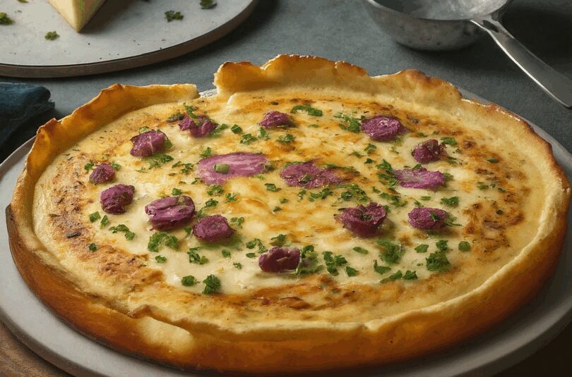 Hollaendischer-Kaesekuchen-mit-Spekulatiusboden Holländischer Käsekuchen mit Spekulatiusboden