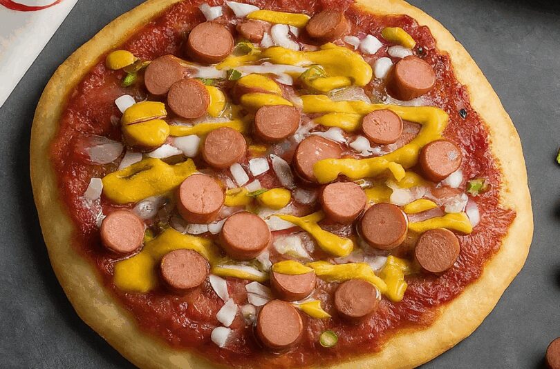 Hot Dog Pizza – Der amerikanische Klassiker neu interpretiert