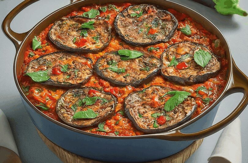 Italienischer Auberginenauflauf