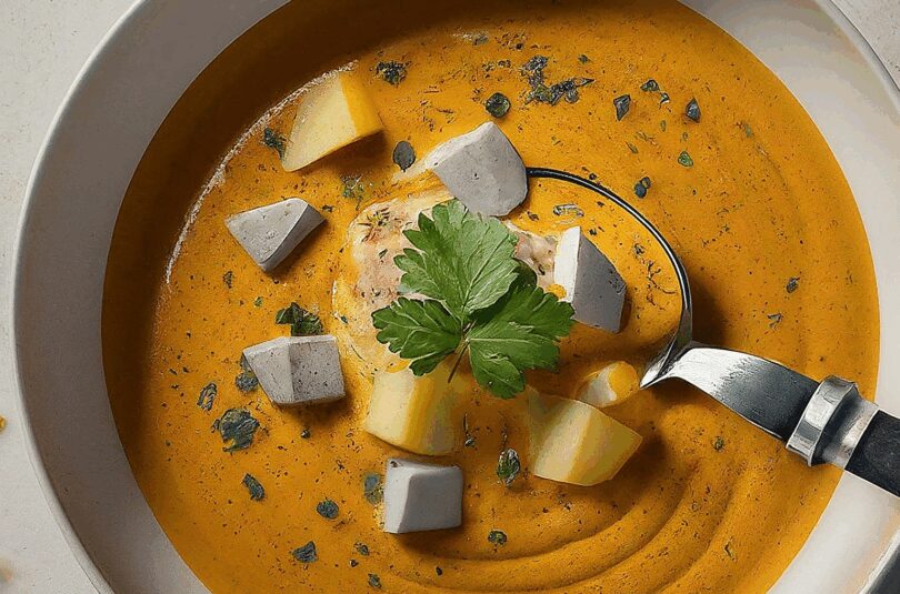 Käse Lauch Suppe Vegetarisch
