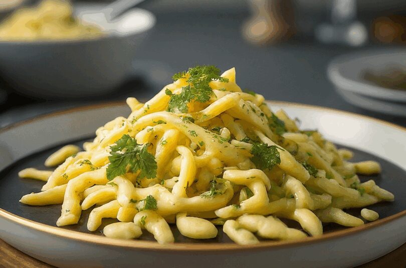 Käse Spätzle – Schnelle Kaesespaetzle