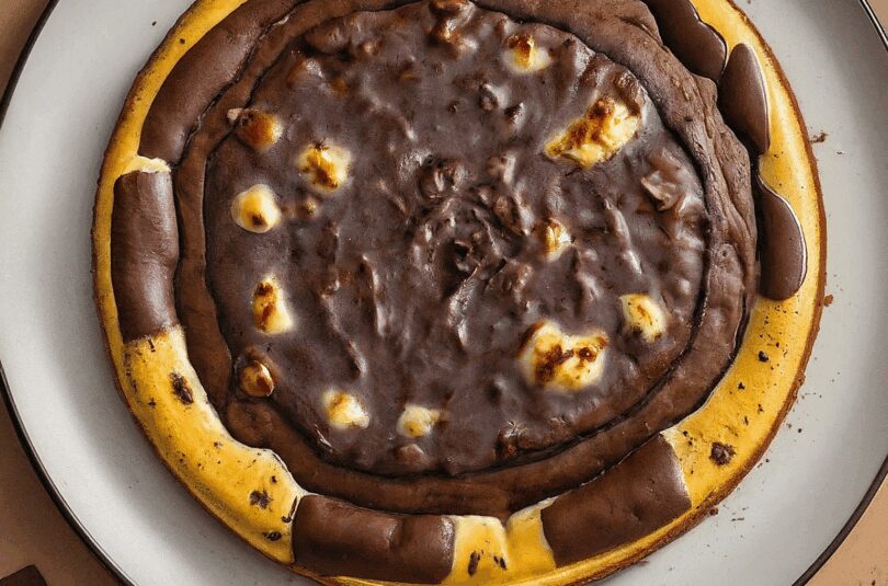 Käsekuchen mit Schokolade – Schoko Käsekuchen