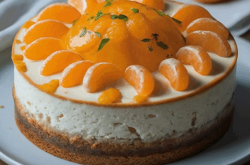 Käsesahne mit Mandarinen – Käsesahnetorte mit Mandarinen