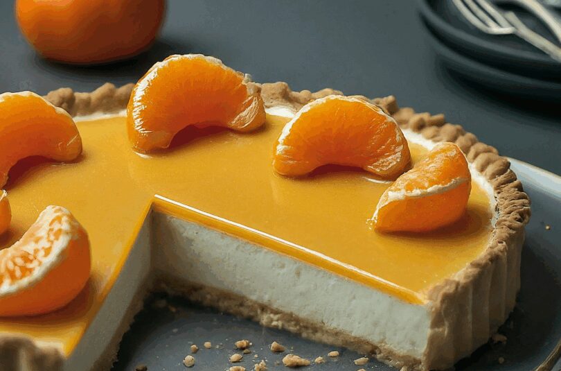 Käsesahnetorte mit Mandarinen