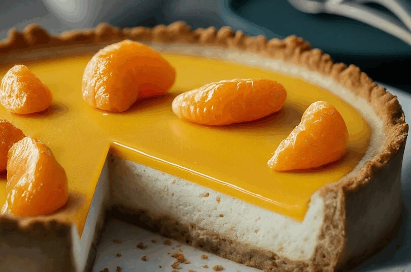 Käsesahnetorte mit Mandarinen