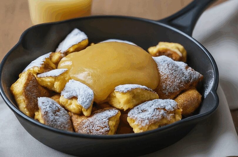 Kaiserschmarrn mit Apfelmus