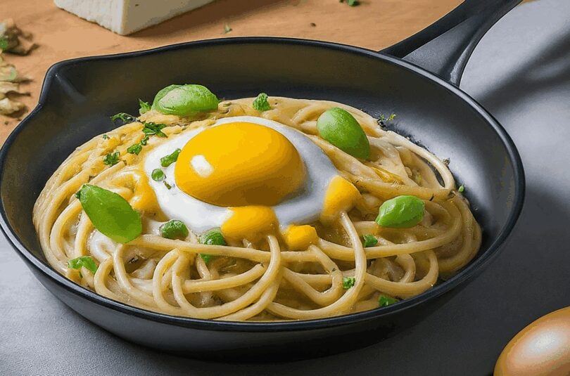 Kalorienarmes-Spaghetti-Eis-–-Basisrezept Kalorienarmes Spaghetti-Eis – Basisrezept