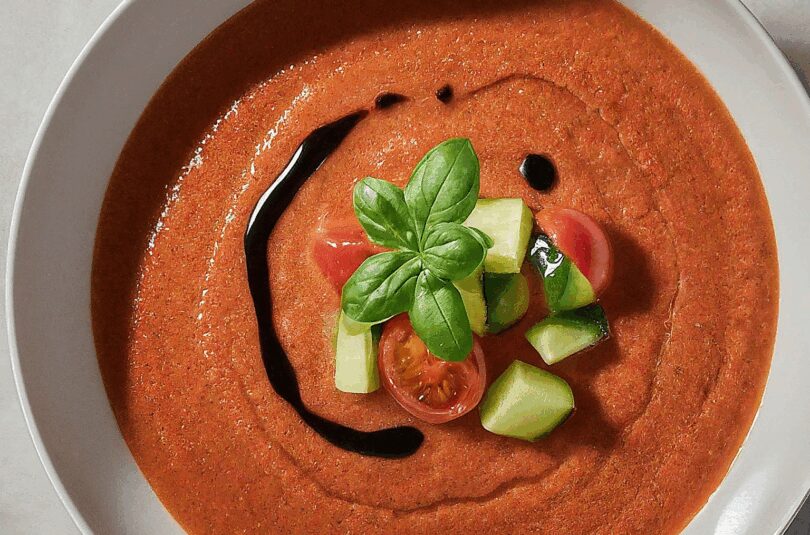 Kalte Gemüsesuppe – Gazpacho