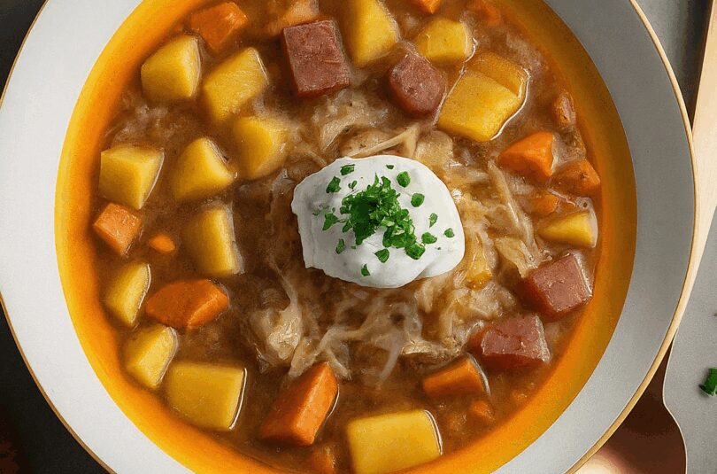 Kapuśniak – Polnische Sauerkrautsuppe