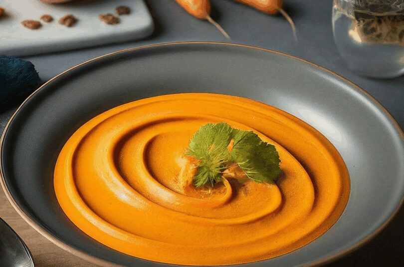 Karotten-Ingwer-Suppe (Möhren-Ingwer-Suppe)