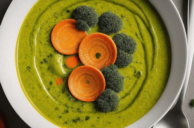 Karottengrün-Suppe