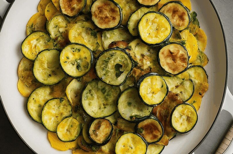 Kartoffel Zucchini Auflauf – Zucchini Kartoffel Auflauf Mit Knoblauch
