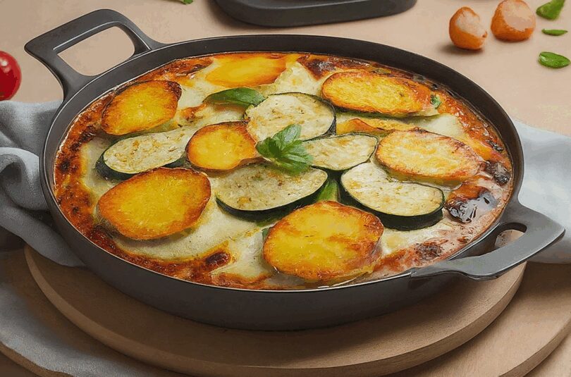 Kartoffel-Zucchini-Moussaka