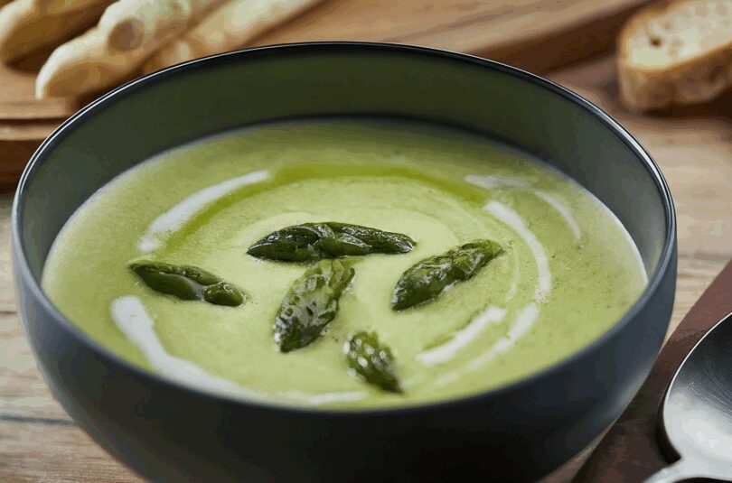 Kays Spargelcremesuppe aus Spargelschalen