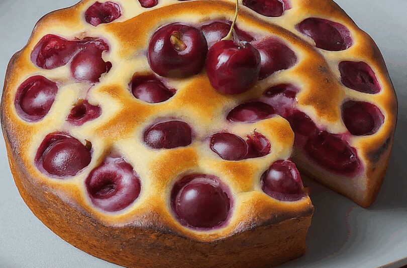 Kirsch-Kuchen-Rezept-–-Einfacher-Kirschkuchen Kirsch Kuchen Rezept – Einfacher Kirschkuchen