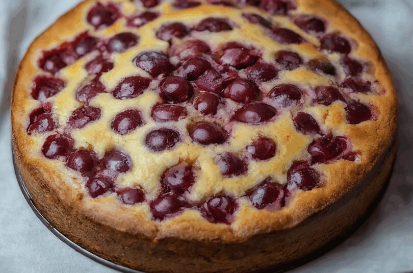 Kirschkuchen Einfach – Einfacher Kirschkuchen