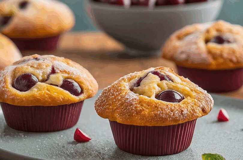 Kirschmuffins Rezept – Kirschmuffins