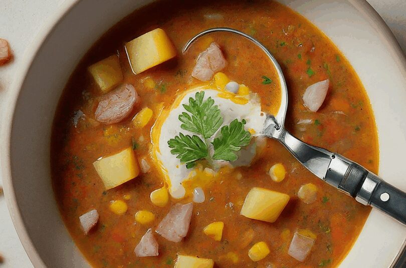 Klare Sauerampfersuppe