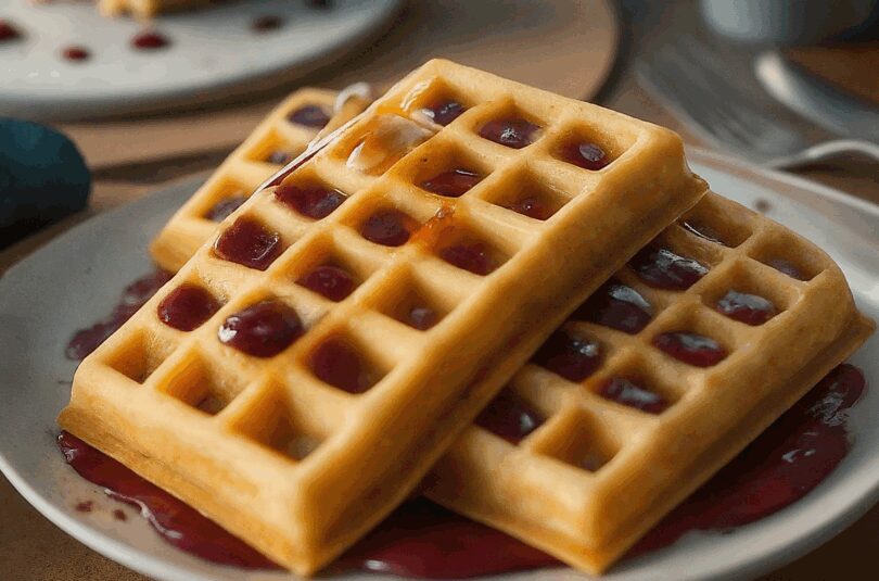 Klassische Belgische Waffeln